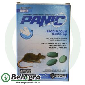 Veneno Para Ratas Cebo En Bloque Panic X1kg